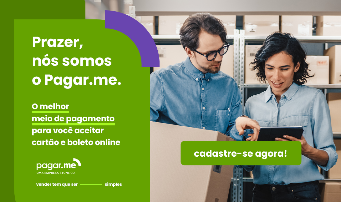 Cadastre-se no Pagar.me! Cadastre-se no Pagar.me!