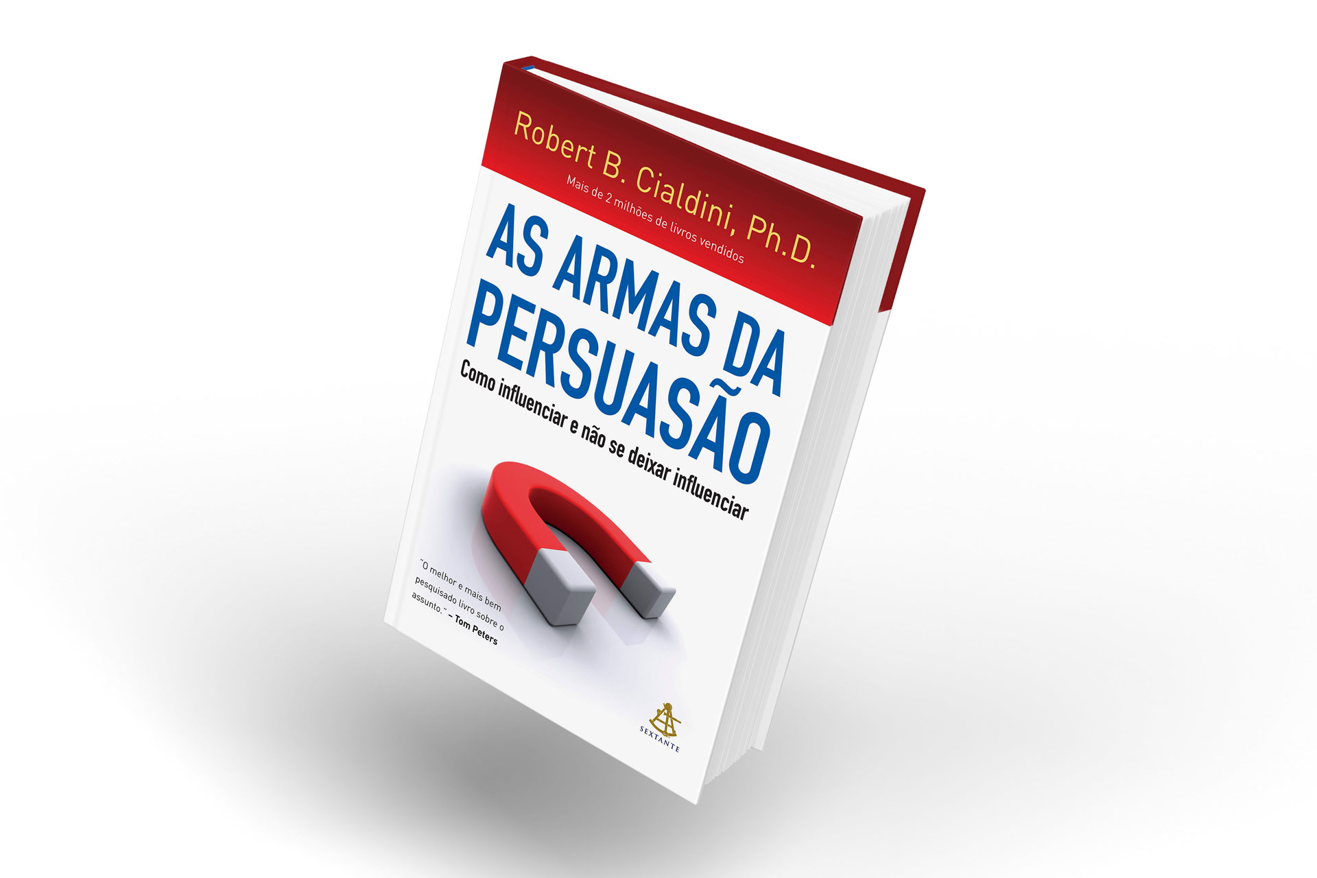 As armas da persuasão Capa do livro As armas da persuasão
